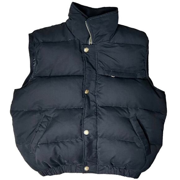 Down Black Mens I.C.MIST Puffer Vest Gropcore Size Large - Picture 1 of 7